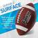 Franklin Sports Grip Rite Rubber Junior Football Brown