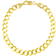 Nuragold Cuban Curb Link Chain Bracelet - Gold