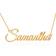 TinyName Custom Name Necklace - Gold
