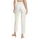 Anne Klein Women's Pinstriped Straight-Leg Ankle Pants - Bright White/Latte