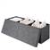 Casaria Folding Padded Lid Dark Grey Aufbewahrungskommode 115x38cm