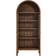 modway Tessa Arched Walnut Storage Cabinet 31x71"