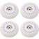 NINEFOX Light Up Inline Skate Wheels 4 Packs