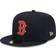 New Era MLB Boston Rot Sox Laurel Sidepatch 59fifty Cap