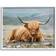 Stupell Home Decor Cattle Resting in Nature Animals & Insects Photography White Framed Art 14x11"