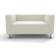 ModernMoments Moffitt Old White Sofa 142cm Zweisitzer