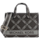 Michael Kors Gigi Small Empire Jacquard Tote Bag - Brown