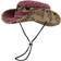 Biekopu Wide Brim Sun Hat - Wine Red