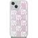 DKNY Liquid Glitter Checkered Pattern Case for iPhone 13/14/15