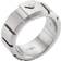 Emporio Armani Men's Stainless Steel Band Ring - Silver