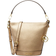 Michael Kors Townsend Small Shoulder Bag In Metallic Leather - Pale Gold