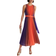 Phase Eight Simara Ombre Pleated Midi Dress - Vermillion/Multi
