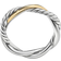 David Yurman Petite Infinity Band Ring - Silver/Gold