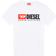 Diesel T Diegor Div Logo T-shirt - White