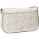 Michael Kors Parker Large Empire Signature Logo 2 in 1 Crossbody Bag - Vanilla/Luggage