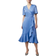 Y.A.S Thea Wrap Dress - Ashleigh Blue