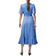 Y.A.S Thea Wrap Dress - Ashleigh Blue