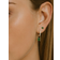Sif Jakobs Roccanova Piccolo Earrings - Gold/Green