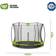 Exit Toys Silhouette Ground Trampoline 244cm + Safety Net