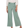 Only Wide Trousers - Grey/Chinois Green