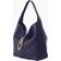 Dooney & Bourke Pebble Grain Small Logo Lock Sac - Midnight Blue