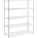 Simplie Fun Heavy-Duty Adjustable Chrome Shelving System 59x71"