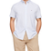 Tommy Hilfiger Flex Poplin Regular Short Sleeve Shirt - Cloudy Blue/Optic White