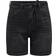 Only Gianna Regular Fit Mid Waist Shorts - Black/Washed Black