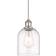 Innovations Lighting Ballston Bella Polished Nickel/Clear Pendant Lamp 5.5"