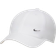 Nike Dri-FIT Club Unstructured Metal Swoosh Cap - White/Metallic Silver
