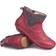 Jsaierl Classic Faux Leather Western Booties - Red