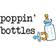 Cafepress Poppin Bottles Body Suit - Sky Blue