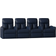 Latitude Run Upholstered Luxe Regatta Sofa 122" 4 Seater