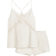 H&M Sleep Top and Shorts - Light Beige