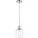 Innovations Lighting Ballston Bella Polished Nickel/Clear Pendant Lamp 5.5"