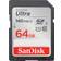 SanDisk Ultra SDHC Class 10 UHS-I U1 V10 140MB/s 64GB