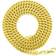 Nuragold Franco Wheat Spiga Foxtail Chain Necklace 3.5mm - Gold