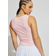 Garage Amber Portrait Neck Tank Top - Chalk Pink