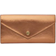 Michael Kors Jet Set Travel Large Patent Envelope Wallet - Mocha