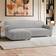 Paulato Stretch Sectional Loose Sofa Cover Gray