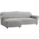 Paulato Stretch Sectional Loose Sofa Cover Gray