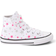 Converse Little Kid's Chuck Taylor All Star 1V Hi - White/Pink/Silver/Stars