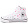 Converse Little Kid's Chuck Taylor All Star 1V Hi - White/Pink/Silver/Stars