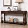 Bed Bath & Beyond Entryway Espresso Console Table 14.6x63.4"