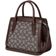 Coach Andrea Carryall Bag In Signature Jacquard - Sv/Oak/Maple