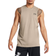 Under Armour Men's Left Chest Cut-Off Tank - Timberwolf Taupe/Black