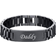 Vnox Masculine Watch Band Bracelet - Black