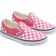 Vans Kid's Classic Slip-On Checkerboard - Honeysuckle