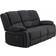 Venture Home Singapore Black Sofa 218cm 3-seter