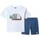 The North Face Kid's Summer Set - White/Shady Blue (NF0A87BG-YEL)